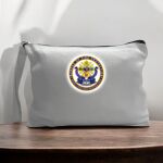 Canvas Pouch with Handle and Zipper Thumbnail