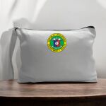 Canvas Pouch with Handle and Zipper Thumbnail