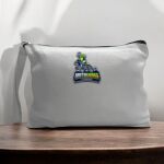 Canvas Pouch with Handle and Zipper Thumbnail