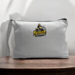 Canvas Pouch with Handle and Zipper Thumbnail