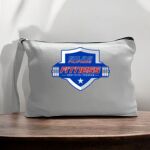 Canvas Pouch with Handle and Zipper Thumbnail