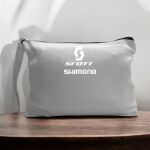 Canvas Pouch with Handle and Zipper Thumbnail