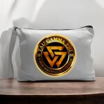 Canvas Pouch with Handle and Zipper Thumbnail