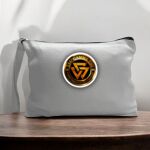 Canvas Pouch with Handle and Zipper Thumbnail