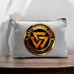 Canvas Pouch with Handle and Zipper Thumbnail