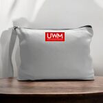 Canvas Pouch with Handle and Zipper Thumbnail