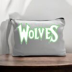 Canvas Pouch with Handle and Zipper Thumbnail