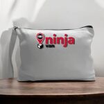 Canvas Pouch with Handle and Zipper Thumbnail