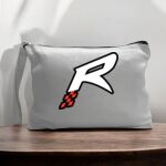 Canvas Pouch with Handle and Zipper Thumbnail