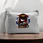 Canvas Pouch with Handle and Zipper Thumbnail