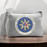 Canvas Pouch with Handle and Zipper Thumbnail