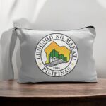 Canvas Pouch with Handle and Zipper Thumbnail