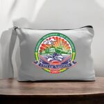 Canvas Pouch with Handle and Zipper Thumbnail