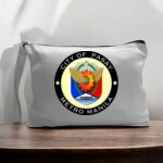 Canvas Pouch with Handle and Zipper Thumbnail