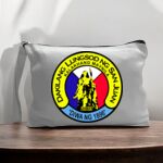 Canvas Pouch with Handle and Zipper Thumbnail