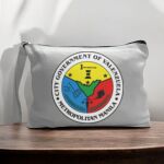 Canvas Pouch with Handle and Zipper Thumbnail