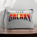 Canvas Pouch with Handle and Zipper Thumbnail