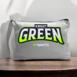 Canvas Pouch with Handle and Zipper Thumbnail