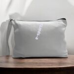 Canvas Pouch with Handle and Zipper Thumbnail
