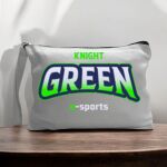 Canvas Pouch with Handle and Zipper Thumbnail