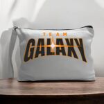 Canvas Pouch with Handle and Zipper Thumbnail