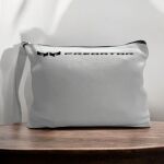 Canvas Pouch with Handle and Zipper Thumbnail