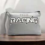 Canvas Pouch with Handle and Zipper Thumbnail