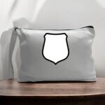 Canvas Pouch with Handle and Zipper Thumbnail