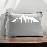 Canvas Pouch with Handle and Zipper Thumbnail