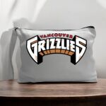Canvas Pouch with Handle and Zipper Thumbnail
