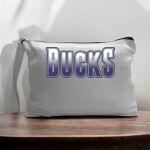 Canvas Pouch with Handle and Zipper Thumbnail