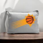 Canvas Pouch with Handle and Zipper Thumbnail