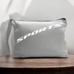 Canvas Pouch with Handle and Zipper Thumbnail