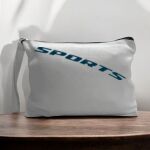 Canvas Pouch with Handle and Zipper Thumbnail