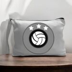 Canvas Pouch with Handle and Zipper Thumbnail