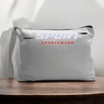 Canvas Pouch with Handle and Zipper Thumbnail