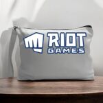 Canvas Pouch with Handle and Zipper Thumbnail