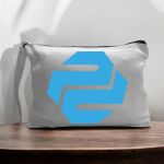 Canvas Pouch with Handle and Zipper Thumbnail