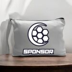 Canvas Pouch with Handle and Zipper Thumbnail