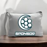 Canvas Pouch with Handle and Zipper Thumbnail