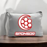Canvas Pouch with Handle and Zipper Thumbnail