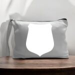 Canvas Pouch with Handle and Zipper Thumbnail