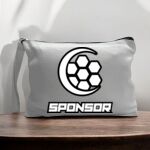 Canvas Pouch with Handle and Zipper Thumbnail