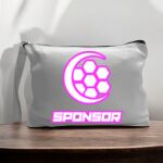 Canvas Pouch with Handle and Zipper Thumbnail
