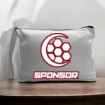 Canvas Pouch with Handle and Zipper Thumbnail