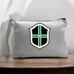 Canvas Pouch with Handle and Zipper Thumbnail