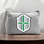 Canvas Pouch with Handle and Zipper Thumbnail