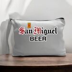 Canvas Pouch with Handle and Zipper Thumbnail