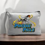Canvas Pouch with Handle and Zipper Thumbnail