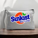Canvas Pouch with Handle and Zipper Thumbnail